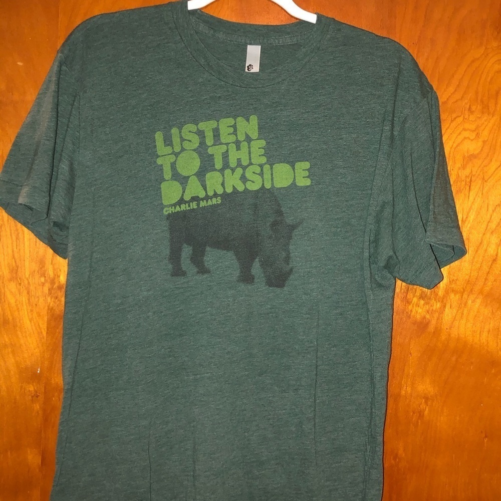 Charlie mars listen to the darkside T-shirt M